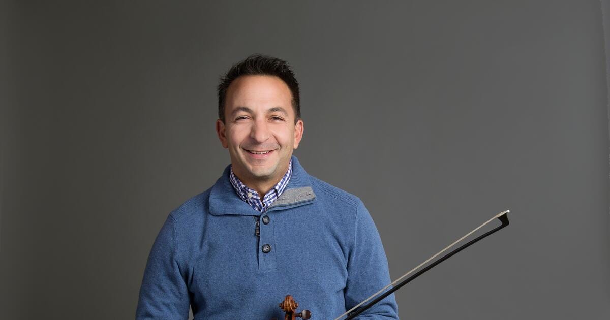 Richard Amoroso portrait from The Philadelphia Orchestra profile